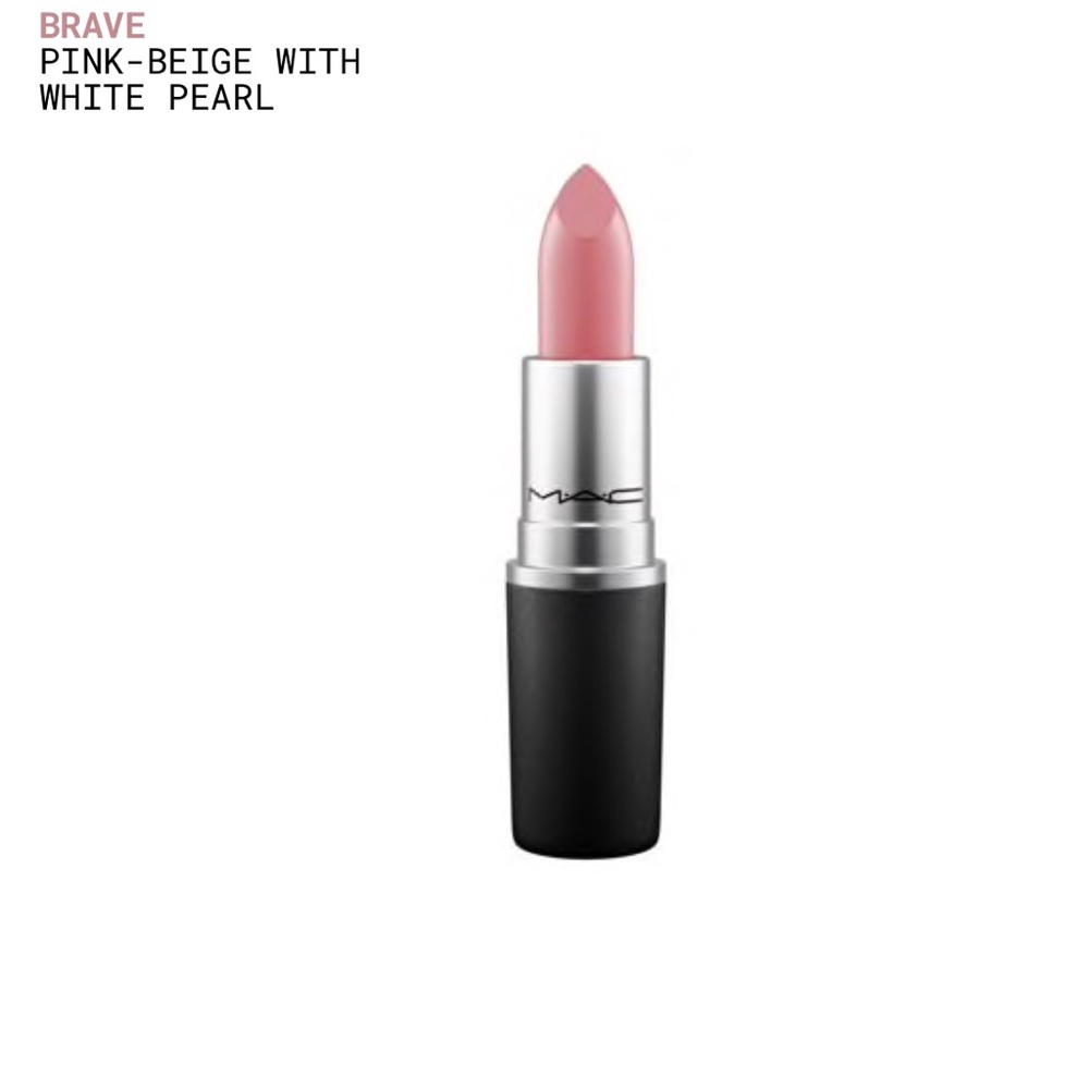 MAC satin lipstick Brave